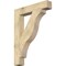 Ekena Millwork Funston Block Rough Sawn Bracket, Douglas Fir, 6"W x 36"D x 48"H BKT06X36X48FST05RDF - alternate 1
